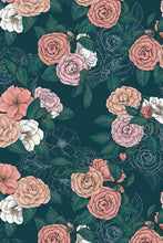 Load image into Gallery viewer, Eco-Friendly Illustrated Floral Wallpaper