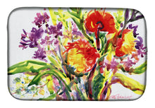 Load image into Gallery viewer, 14 in x 21 in Flower Dish Drying Mat
