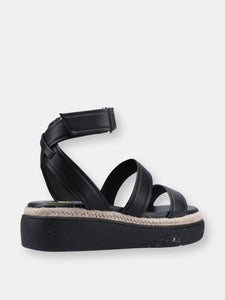 Womens/Ladies Franki Sandals (Black)