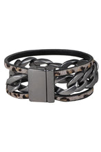Load image into Gallery viewer, Strongest Link Leather Bracelet