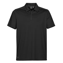 Load image into Gallery viewer, Stormtech Mens H2X Inertia Performance Polo Shirt (Black / Graphite)