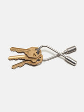 Load image into Gallery viewer, Closed Helix Keyring - Steel