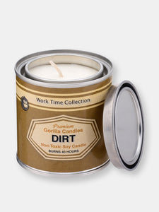 Dirt candle