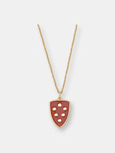 Load image into Gallery viewer, Medici Enamel Shield Necklace