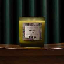 Load image into Gallery viewer, Spilled Tea 11oz Candle, Chamomile + Lavender