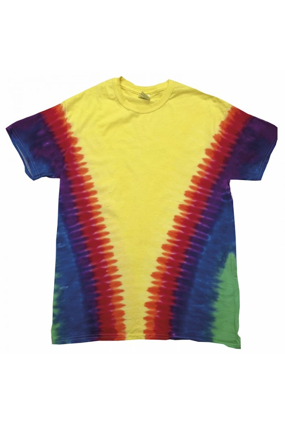 Childrens/Kids Little Boys Heavyweight Colorful T-Shirt - Rainbow Vee