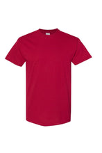 Load image into Gallery viewer, Gildan Mens Heavy Cotton Short Sleeve T-Shirt (Cardinal)