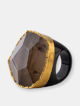 Load image into Gallery viewer, Rutilated Quartz Stone Ring
