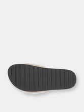 Load image into Gallery viewer, Lesley White Footbed Sandals