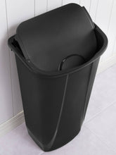 Load image into Gallery viewer, Sterilite 11 Gallon / 42 Liter SwingTop Wastebasket Black