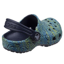 Load image into Gallery viewer, Crocs Childrens/Kids Classic Graphic Clogs (Navy)