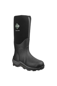 Unisex Arctic Sport Pull On Wellington Boots - Black/Black