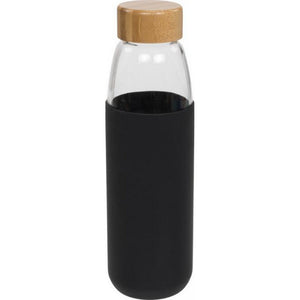 Avenue Kai Glass Sports Bottle (Black) (One Size)