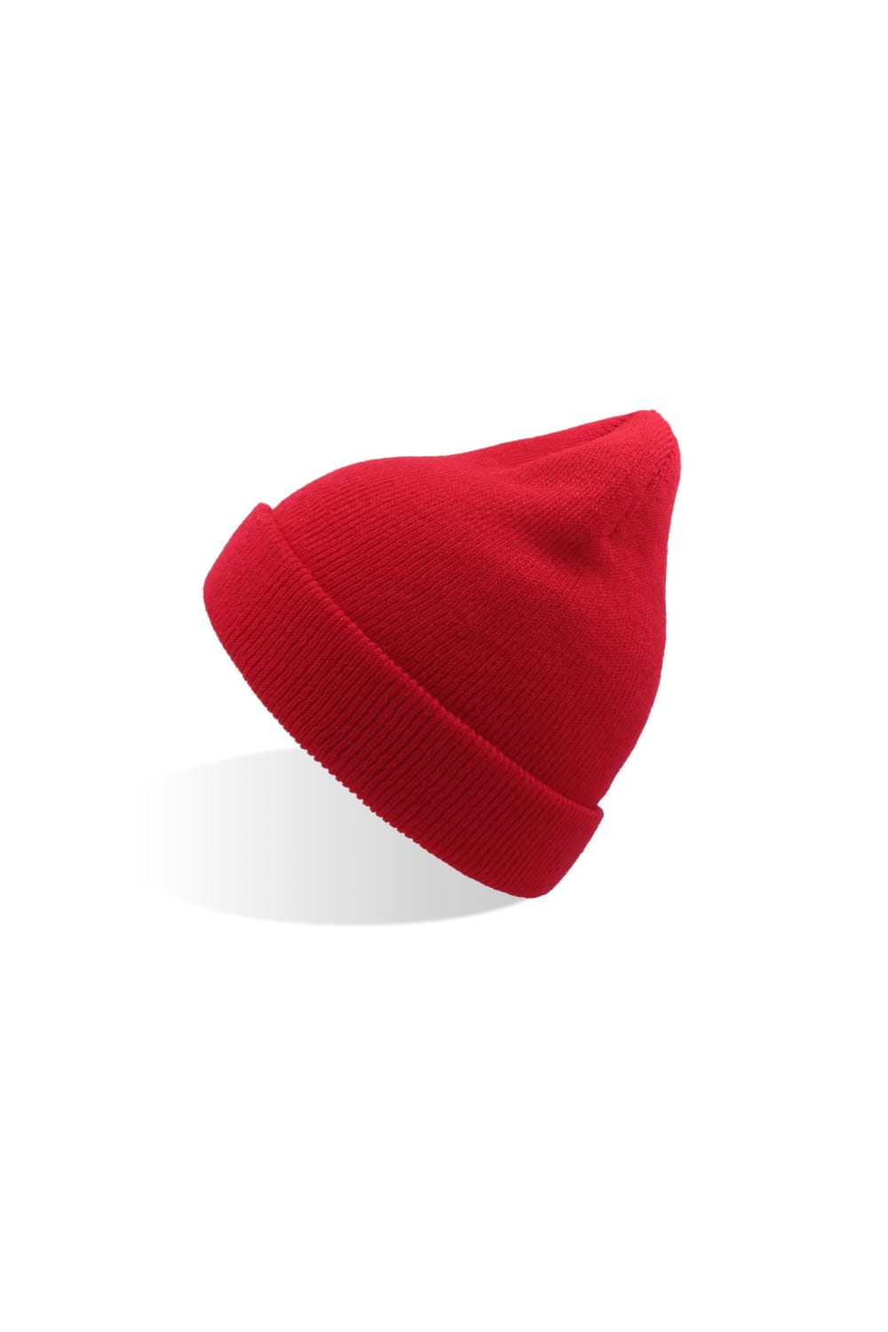 Wind Childrens/Kids Double Skin Beanie With Turn Up - Red