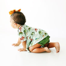 Load image into Gallery viewer, Buddy Short Sleeve Peplum Ruffled Bummie Set