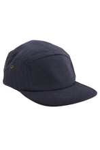 Load image into Gallery viewer, Canvas 5 Panel Classic Baseball Cap Pack Of 2 - Navy