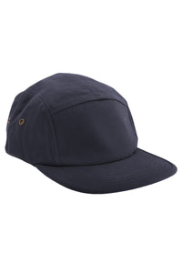 Canvas 5 Panel Classic Baseball Cap Pack Of 2 - Navy