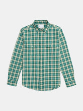 Load image into Gallery viewer, Oatmeal Plaid Workshirt