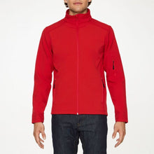 Load image into Gallery viewer, Gildan Mens Hammer Soft Shell Jacket (Red)