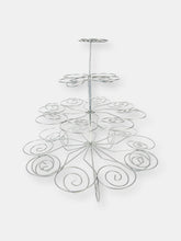 Load image into Gallery viewer, 3 Tier Steel 23 Cupcake Holder, Silver