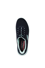 Load image into Gallery viewer, Womens/Ladies Summits Striding Slip On Sneaker - Navy/Turquoise