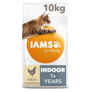 Iams Vitality Adult Indoor Chicken Cat Food (May Vary) (22lbs)