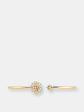 Load image into Gallery viewer, Starburst Adjustable Diamond Cuff in 14K Yellow Gold Vermeil on Sterling Silver