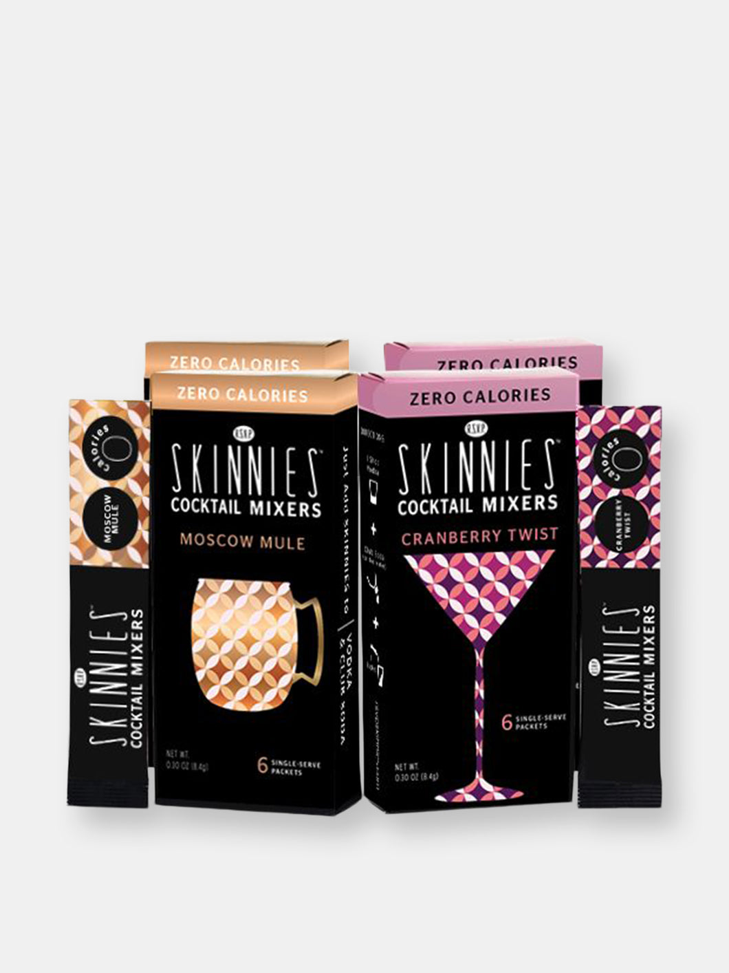 0 Sugar Resolution Pack - Cocktail Mixer (4 boxes/ 24 Packets)