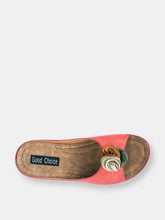 Load image into Gallery viewer, Sydney Coral Wedge Sandals