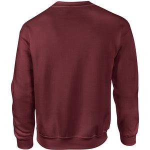 Gildan DryBlend Adult Set-In Crew Neck Sweatshirt (13 Colours) (Maroon)