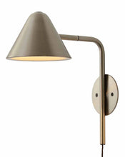 Load image into Gallery viewer, Nova of California Cove Wall Sconce Contemporary Design | Satin Nickel