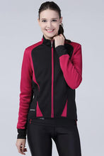 Load image into Gallery viewer, Spiro Womens/Ladies Freedom Softshell Sports/Training Jacket (Magenta/ Black)