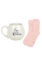 Load image into Gallery viewer, Something Different Time To Relax Mug and Sock Set (One Size)