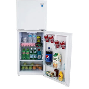 7.0 Cu. Ft. White Top Freezer Refrigerator