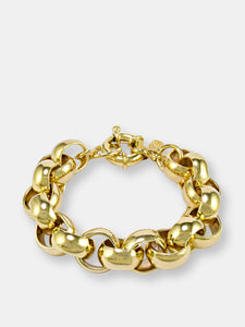 Jumbo Rolo Chain Bracelet