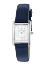 Load image into Gallery viewer, Karolina Women&#39;s Diamond Watch with Blue Leather Band, 1081BKAL