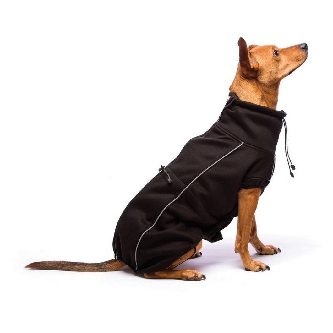 Dog Gone Smart Olympia Softshell Dog Coat (Black) (12in)