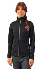 Load image into Gallery viewer, Womens/Ladies Dyed Sweat Jacket - Black