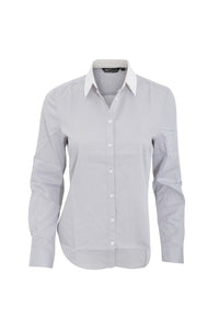 SOLS Womens/Ladies Belmont Long Sleeve Contrast Poplin Shirt