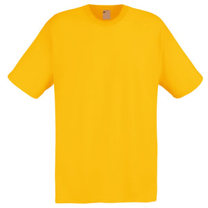 Mens Short Sleeve Casual T-Shirt (Gold)