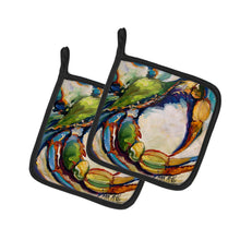 Load image into Gallery viewer, #21 Crab Pair of Pot Holders