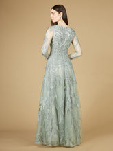 Load image into Gallery viewer, Lara 29209 - Long Sleeve Lace Ballgown with V-Neck