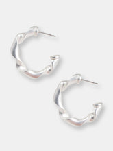 Load image into Gallery viewer, Twisted Hoop Earring