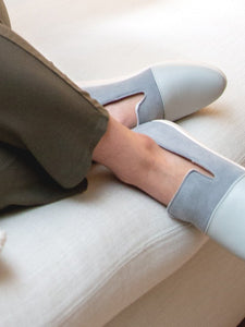 Blue / Grey House Loafers
