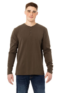 Long Sleeve Henley T-Shirt