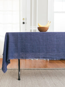 Linen Tablecloth - Navy