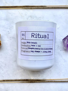 Ritual Soy Candle, Slow Burn Candle