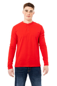 Long Sleeve Henley T-Shirt