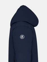 Load image into Gallery viewer, Unisex Noah Faux Fur Lined Waterproof Hooded Jacket - Navy Blue