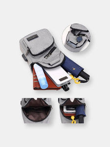 3P Experts Sling Bag Shoulder Backpack With Usb Port